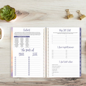 2025 Cotton Candy Sky, Soft Cover Planner