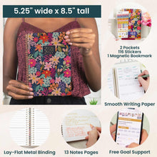 Load image into Gallery viewer, 2026-2027 Floral Fiesta Soft Cover Planner
