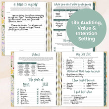 Load image into Gallery viewer, Pre-Order 2026 Beige Bouquet Hard Cover Vision Planner
