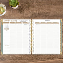 Load image into Gallery viewer, Pre-Order 2026 Green Linen Hard Cover Vision Planner
