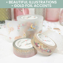 Load image into Gallery viewer, Simply Gilded x Bloom Boho Celestial, Washi Tape &amp; PET Tape Set
