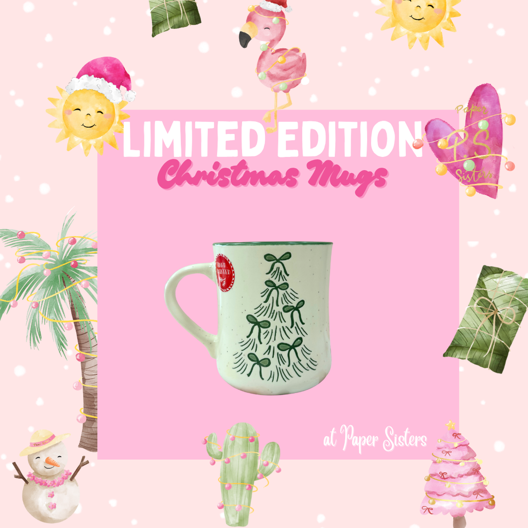 White Evergreen Mug