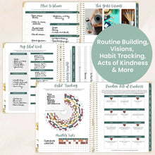 Load image into Gallery viewer, Pre-Order 2026 Beige Bouquet Large Hard Cover Planner
