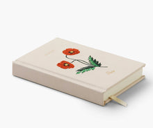 Load image into Gallery viewer, Birth Month Mini Embroidered Journal August
