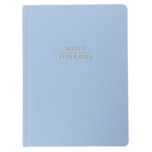 Load image into Gallery viewer, Light Blue Fabric-Bound Journal
