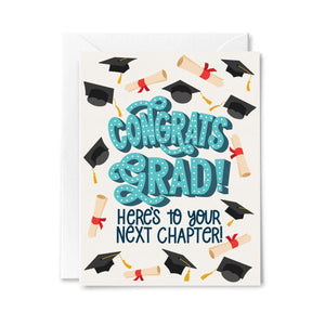 Graduation Cap Greeting Card