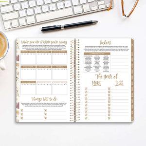 2025-2026 Butterfly Garden Soft Cover Planner