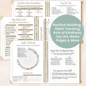 2025-26 Vision Planner, Spread Kindness Like Wildflowers