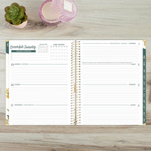 Load image into Gallery viewer, Pre-Order 2026 Beige Bouquet Large Hard Cover Planner
