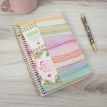 Load image into Gallery viewer, 2024-2025 Waves of Watercolor Soft Cover Planner
