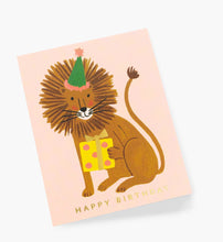 Load image into Gallery viewer, Lion Birthday Card
