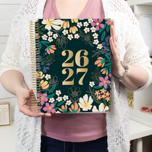 Load image into Gallery viewer, 2026-2027 Blooming Wildly Large Hard Cover Planner
