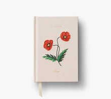 Load image into Gallery viewer, Birth Month Mini Embroidered Journal August
