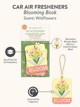 Load image into Gallery viewer, Blooming Book - Car Air Freshener
