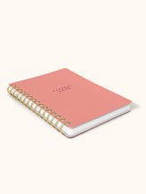Load image into Gallery viewer, Current Mood in Coral Pink, Agatha Notebook
