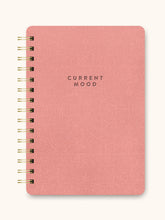 Load image into Gallery viewer, Current Mood in Coral Pink, Agatha Notebook
