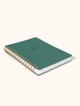 Load image into Gallery viewer, Current Mood (Hunter Green) Agatha Notebook
