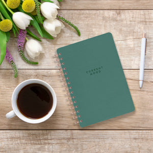 Current Mood (Hunter Green) Agatha Notebook