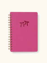 Load image into Gallery viewer, Put a Bow on It (Pink Punch) Agatha Notebook
