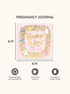 Bump for Joy: A Pregnancy Journal: Pink