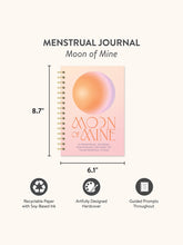 Load image into Gallery viewer, Moon of Mine Menstrual Journal
