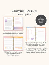 Load image into Gallery viewer, Moon of Mine Menstrual Journal
