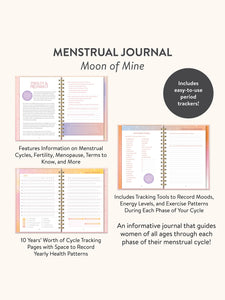 Moon of Mine Menstrual Journal