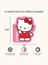 Load image into Gallery viewer, 2026 Hello Kitty Playful Pink Die-Cut Weekly Planner
