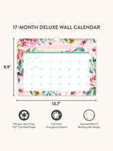 Load image into Gallery viewer, 2026 Bella Flora Deluxe Wall Calendar
