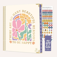 Load image into Gallery viewer, 2026-2027 Large So Many Reasons To Be Happy Hard Cover Planner
