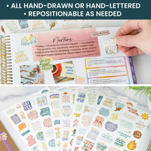 Load image into Gallery viewer, Inspirational Quotes Sticker Pack: Cool Tones
