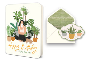 Enjoy Your Day Deluxe Greeting Card