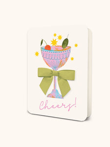 Cheers! Deluxe Greeting Card