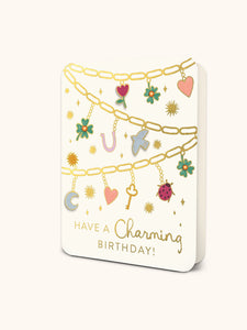 Charming Birthday Deluxe Greeting Card