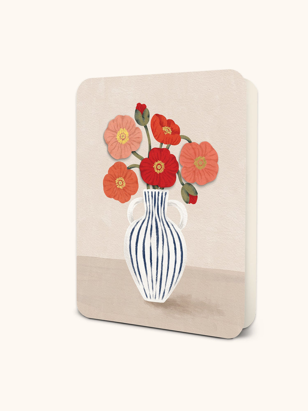 Floral Cantata Deluxe Greeting Card