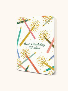 Sparkling Wish Deluxe Greeting Card