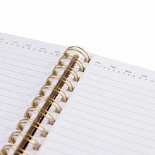 Load image into Gallery viewer, Burgundy Notes Notebook
