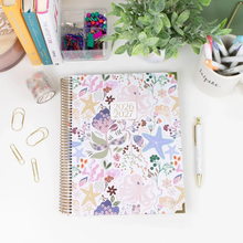 Load image into Gallery viewer, 2026-2027 Large Seaside Whimsy Hard Cover Planner
