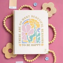 Load image into Gallery viewer, 2026-2027 Large So Many Reasons To Be Happy Hard Cover Planner
