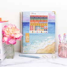 Load image into Gallery viewer, 2026-2027 Large Coastal Calm Hard Cover Planner
