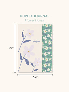 Flower Haven Duplex Journal