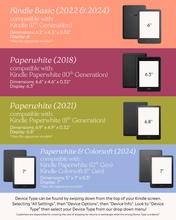 Load image into Gallery viewer, So Many Books Kindle PaperWhite Case, 11th Generation Cover, 6.8" Display
