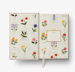 Birth Month Mini Embroidered Journal August