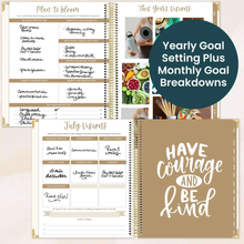 Load image into Gallery viewer, 2026-27 Vision Planner, Spread Kindness Like Wildflowers
