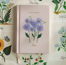 Load image into Gallery viewer, Birth Month Mini Embroidered Journal September
