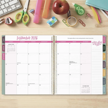 Load image into Gallery viewer, 2026-2027 Teacher Planner, With 3 Interchangeable Covers: Bold &amp; Bright

