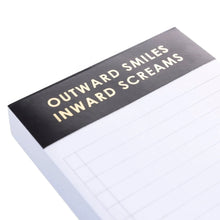 Load image into Gallery viewer, Smiles And Screams Jotter Notepad
