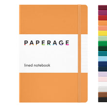 Load image into Gallery viewer, Paperage Marigold Lined Journal Notebook, Hardcover
