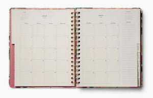 2026 Dahlia 17 Month Academic Planner Hardcover Spiral