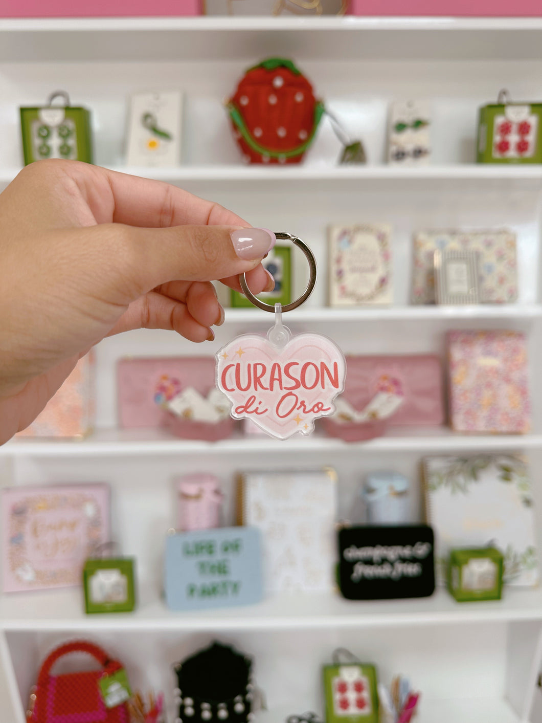 Curason di Oro Keychain